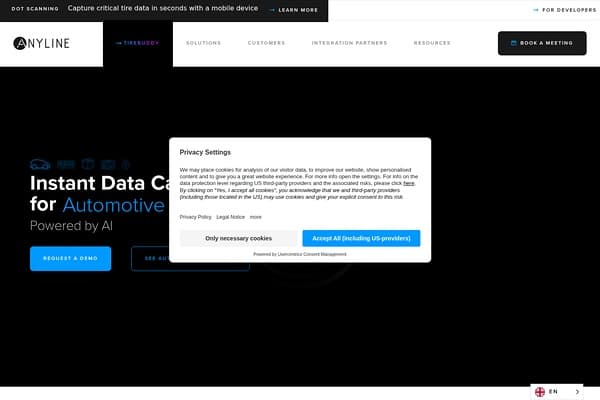 Anyline screenshot