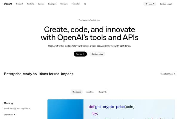 ChatGPT-4 for Business screenshot
