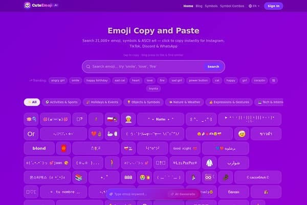 CuteEmoji.AI screenshot