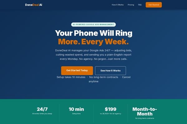 DoneDeal AI preview