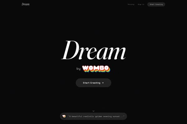 Dream by Wombo screenshot
