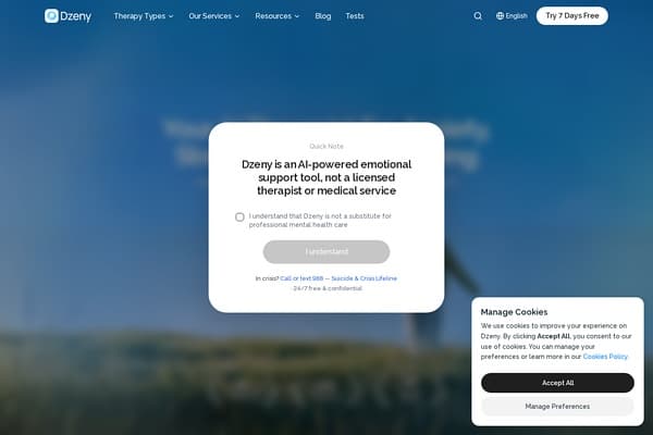 Dzeny screenshot