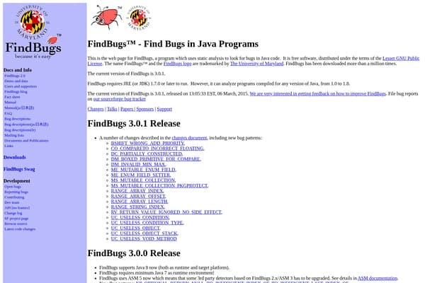 FindBug preview