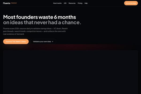 Fluenta screenshot