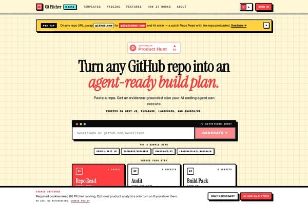 Git Pitcher screenshot