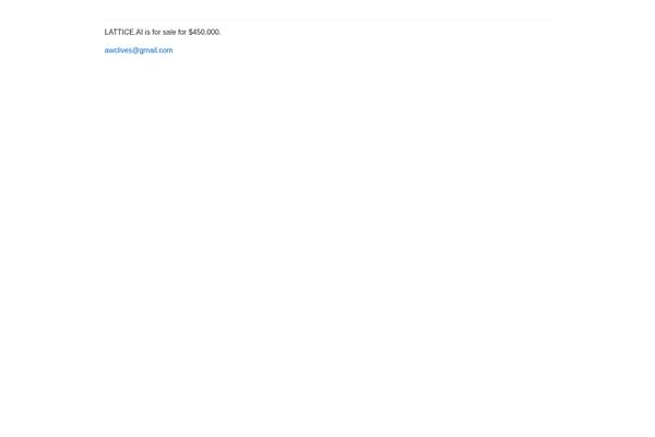 Lattice screenshot