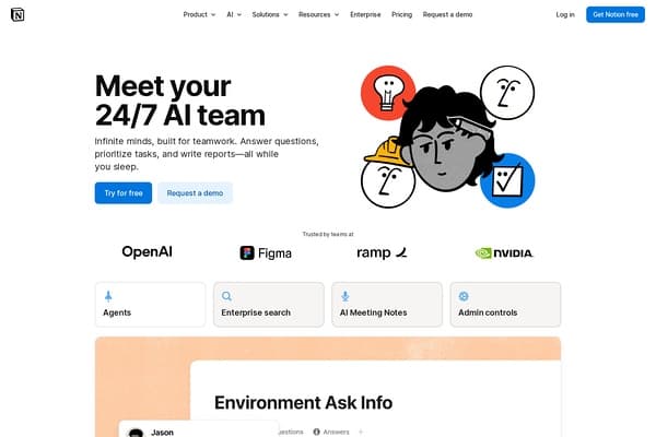 Notion AI preview