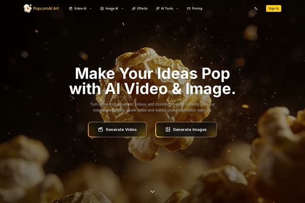 PopcornAI screenshot