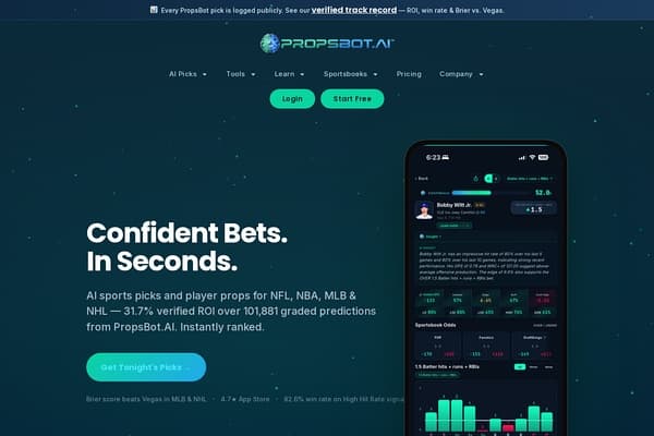 PropsBot.AI screenshot