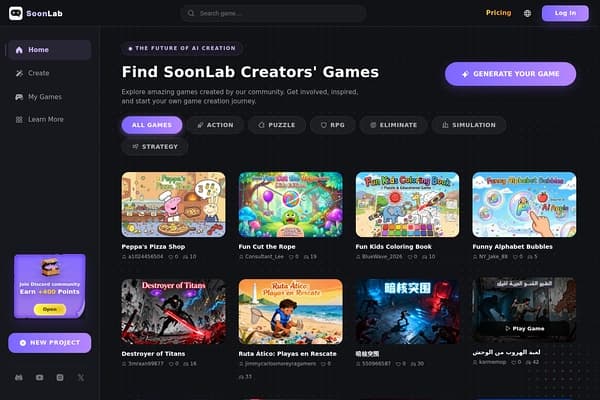 SoonLab screenshot
