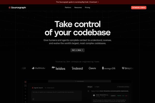 Sourcegraph preview