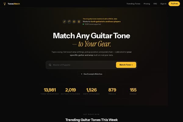 TonesMatch screenshot
