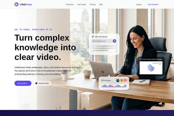 VibeKnow Studio screenshot