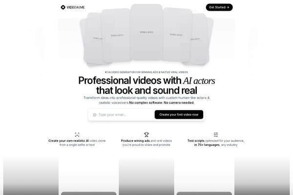 VIDEOAI.ME screenshot
