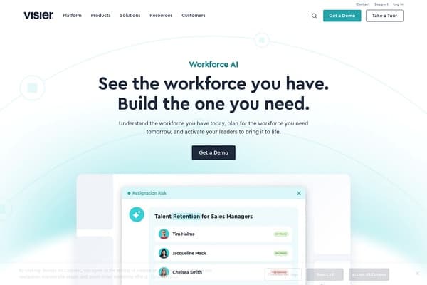 Visier screenshot